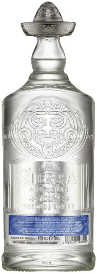 Sierra Antiguo Plata Tequila 700ml-Spirits-Sierra-[afterpay_alcohol_delivery]-[buy_spirits_online]-[buy_wine_online]-Barrel & Batch