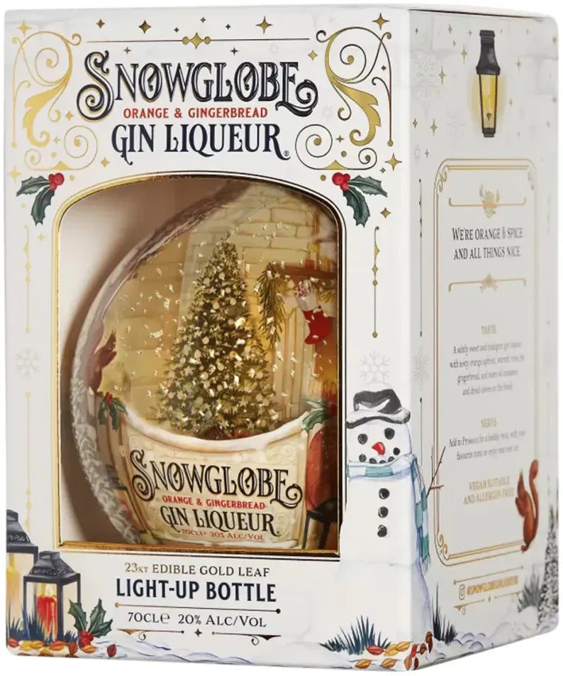 Snowglobe Orange & Gingerbread Christmas Gin Liqueur 500ml-Spirits-Snowglobe-[afterpay_alcohol_delivery]-[buy_spirits_online]-[buy_wine_online]-Barrel & Batch