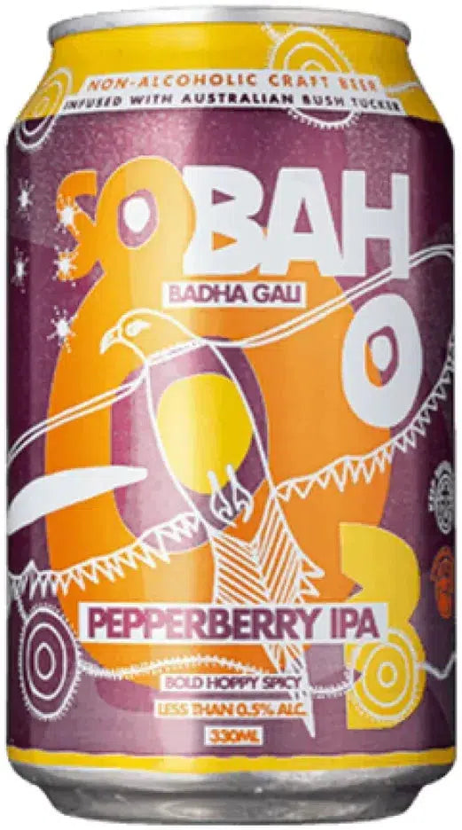 Sobah Pepperberry IPA 330ml-Non-Alcoholic-Sobah-[afterpay_alcohol_delivery]-[buy_spirits_online]-[buy_wine_online]-Barrel & Batch