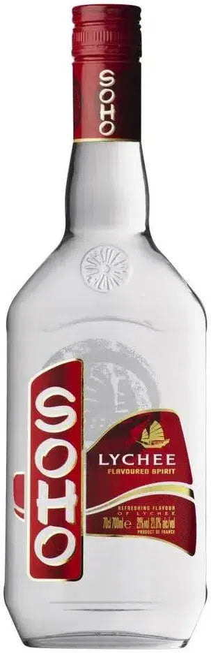 Soho Lychee Flavoured Spirit Liqueur 700ml-Spirits-Soho-[afterpay_alcohol_delivery]-[buy_spirits_online]-[buy_wine_online]-Barrel & Batch