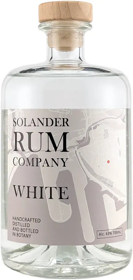 Solander Rum Company White Rum 700ml-Spirits-Solander Rum Company-[afterpay_alcohol_delivery]-[buy_spirits_online]-[buy_wine_online]-Barrel & Batch