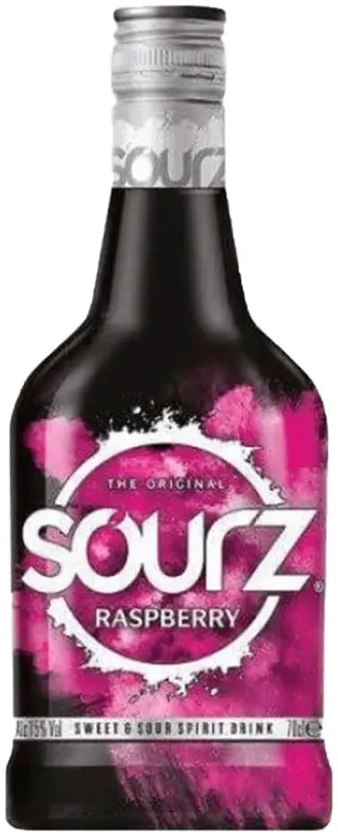 Sourz Raspberry Liqueur 700ml-Spirits-Sourz-[afterpay_alcohol_delivery]-[buy_spirits_online]-[buy_wine_online]-Barrel & Batch