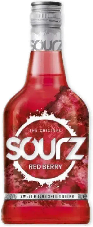 Sourz Red Berry Liqueur 700ml-Spirits-Sourz-[afterpay_alcohol_delivery]-[buy_spirits_online]-[buy_wine_online]-Barrel & Batch