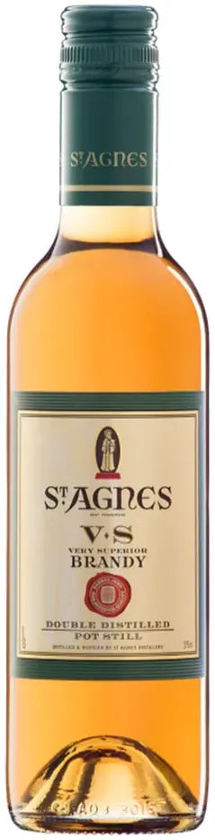 St Agnes VS Brandy 375ml-Spirits-St Agnes-[afterpay_alcohol_delivery]-[buy_spirits_online]-[buy_wine_online]-Barrel & Batch