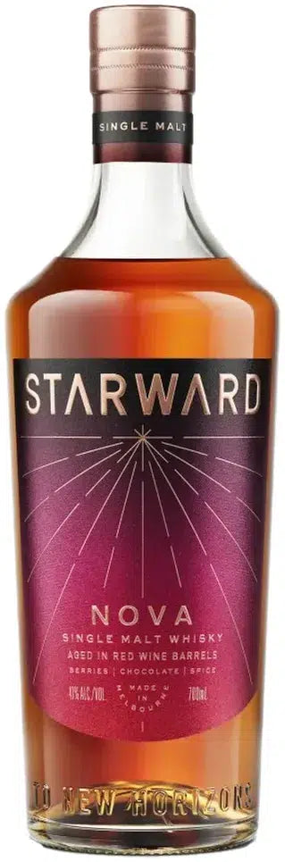 Starward Nova Single Malt Australian Whisky 700ml-Spirits-Starward-[afterpay_alcohol_delivery]-[buy_spirits_online]-[buy_wine_online]-Barrel & Batch