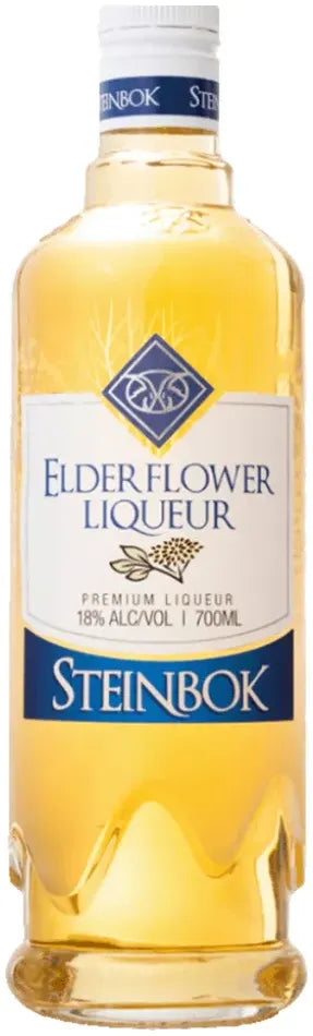 Steinbok Elderflower Liqueur 700ml-Spirits-Steinbok-[afterpay_alcohol_delivery]-[buy_spirits_online]-[buy_wine_online]-Barrel & Batch