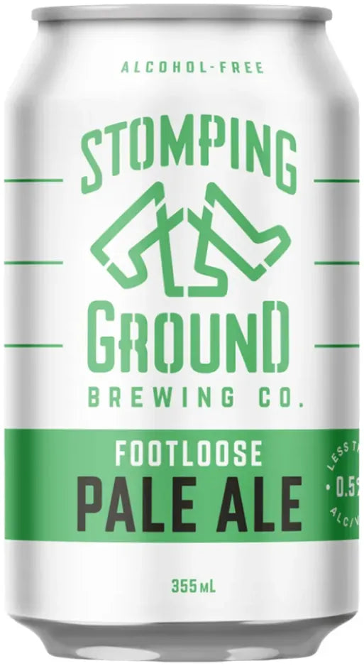 Stomping Ground Footloose Alcohol Free Pale Ale 355ml  Barrel & Batch - Barrel & Batch