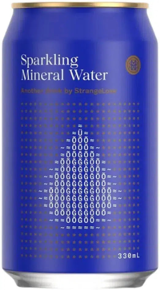 Strangelove Sparkling Mineral Water 330ml-Non-Alcoholic-Strangelove-[afterpay_alcohol_delivery]-[buy_spirits_online]-[buy_wine_online]-Barrel & Batch