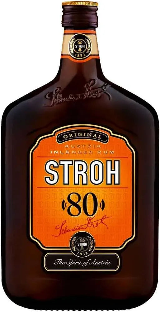 Stroh 80 Rum 1L-Spirits-Stroh-[afterpay_alcohol_delivery]-[buy_spirits_online]-[buy_wine_online]-Barrel & Batch