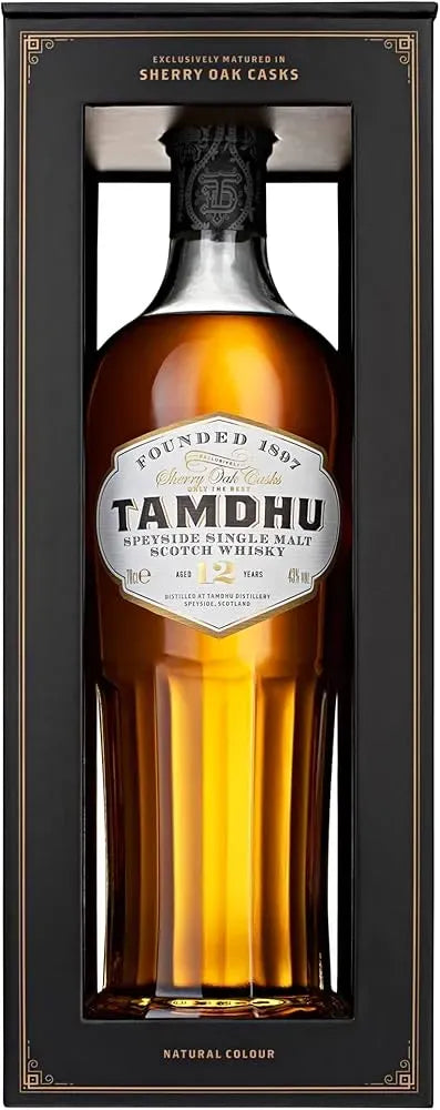 Tamdhu 12 Year Old Single Malt Scotch Whisky 700ml-Spirits-Tamdhu-[afterpay_alcohol_delivery]-[buy_spirits_online]-[buy_wine_online]-Barrel & Batch