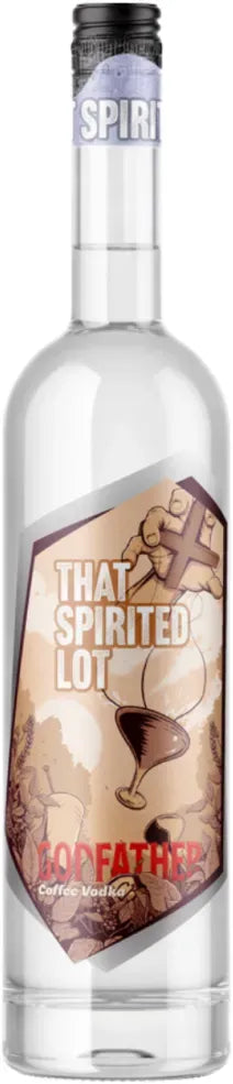 That Spirited Lot Godfather Coffee Vodka 700ml-Spirits-That Spirited Lot-[afterpay_alcohol_delivery]-[buy_spirits_online]-[buy_wine_online]-Barrel & Batch