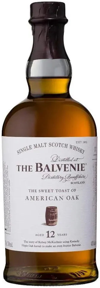 The Balvenie Stories 12 Year Old The Sweet Toast of American Oak Single Malt Scotch Whisky 700ml