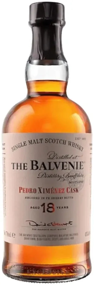 The Balvenie 18 Year Old PX Sherry Cask Single Malt 700ml-Spirits-The Balvenie-[afterpay_alcohol_delivery]-[buy_spirits_online]-[buy_wine_online]-Barrel & Batch