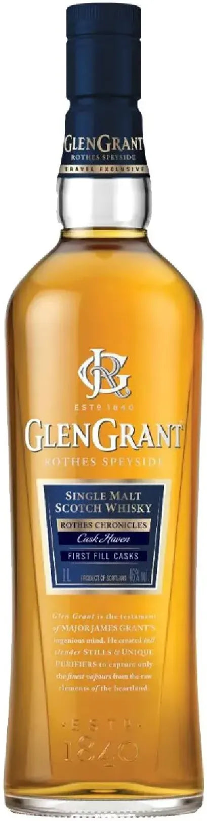 The Glen Grant Cask Haven Single Malt Scotch Whisky 1L-Spirits-The Glen Grant-[afterpay_alcohol_delivery]-[buy_spirits_online]-[buy_wine_online]-Barrel & Batch