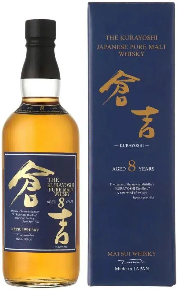 The Kurayoshi 8 Year Old Pure Malt Whisky 700ml-Spirits-The Kurayoshi-[afterpay_alcohol_delivery]-[buy_spirits_online]-[buy_wine_online]-Barrel & Batch