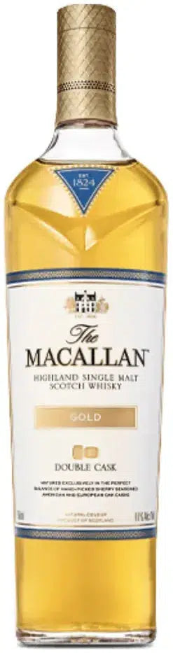 The Macallan Gold Double Cask Single Malt Scotch Whisky 700ml-Spirits-The Macallan-[afterpay_alcohol_delivery]-[buy_spirits_online]-[buy_wine_online]-Barrel & Batch