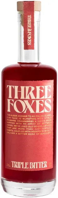 Three Foxes Triple Bitter 700ml-Spirits-Three Foxes-[afterpay_alcohol_delivery]-[buy_spirits_online]-[buy_wine_online]-Barrel & Batch