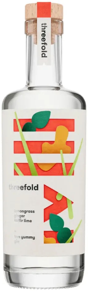 Threefold Tom Yummy Gin 500ml-Spirits-Threefold-[afterpay_alcohol_delivery]-[buy_spirits_online]-[buy_wine_online]-Barrel & Batch