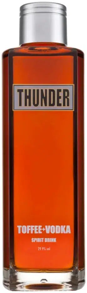 Thunder Toffee Vodka 700ml-Spirits-Thunder-[afterpay_alcohol_delivery]-[buy_spirits_online]-[buy_wine_online]-Barrel & Batch