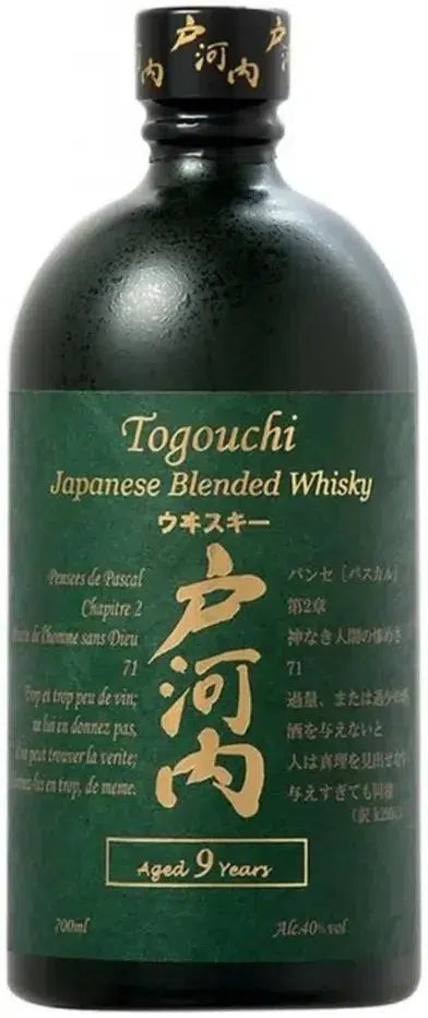 Togouchi 9 Year Old Blended Japanese Whisky 700ml-Spirits-Togouchi-[afterpay_alcohol_delivery]-[buy_spirits_online]-[buy_wine_online]-Barrel & Batch