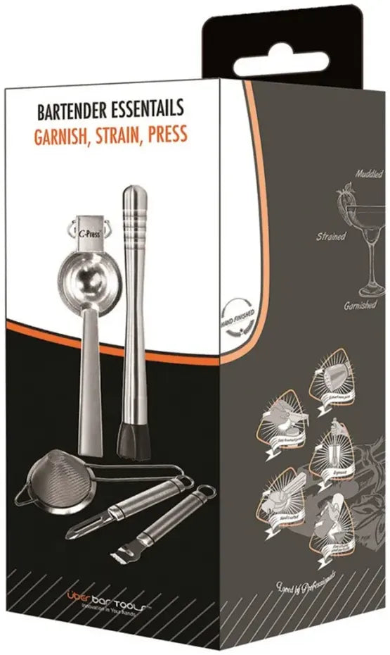 Uberbartools Bartenders Essentials Set-Accessories-Uberbartools-[afterpay_alcohol_delivery]-[buy_spirits_online]-[buy_wine_online]-Barrel & Batch