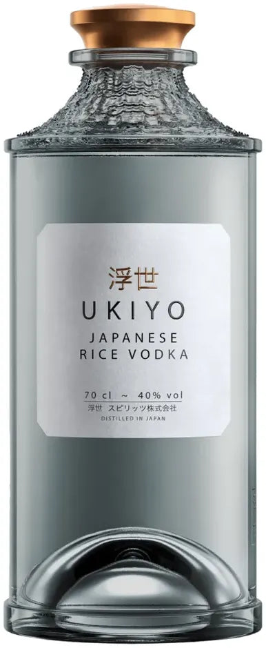 Ukiyo Japanese Rice Vodka 700ml-Spirits-Ukiyo-[afterpay_alcohol_delivery]-[buy_spirits_online]-[buy_wine_online]-Barrel & Batch