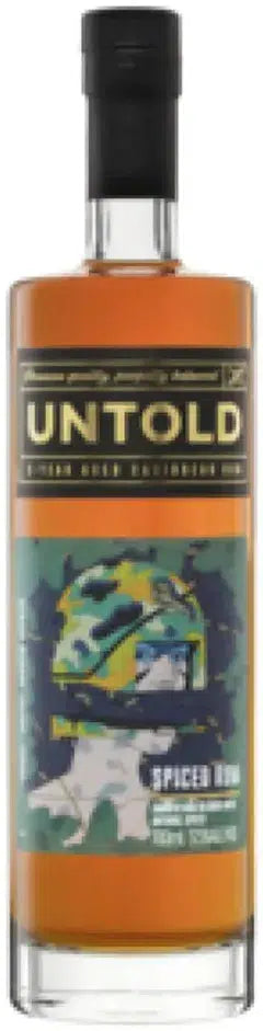 Untold Spiced Rum 700ml-Spirits-Untold-[afterpay_alcohol_delivery]-[buy_spirits_online]-[buy_wine_online]-Barrel & Batch