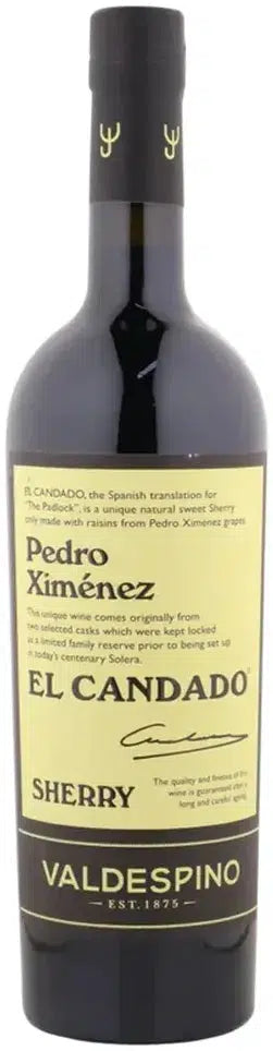 Valdespino Pedro Ximenez El Candado 750ml-Wine-Valdespino-[afterpay_alcohol_delivery]-[buy_spirits_online]-[buy_wine_online]-Barrel & Batch