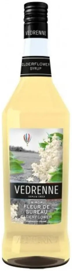 Vedrenne Syrups Elderflower Syrup 1L-Non-Alcoholic-Vedrenne-[afterpay_alcohol_delivery]-[buy_spirits_online]-[buy_wine_online]-Barrel & Batch