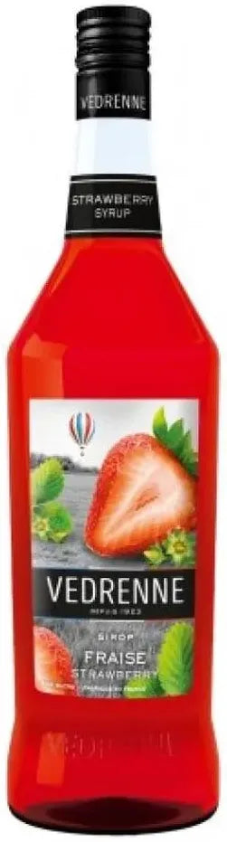 Vedrenne Syrups Strawberry Syrup 1L-Non-Alcoholic-Vedrenne-[afterpay_alcohol_delivery]-[buy_spirits_online]-[buy_wine_online]-Barrel & Batch