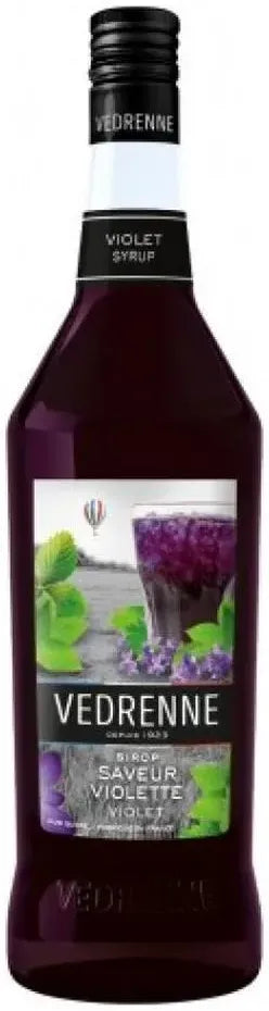 Vedrenne Syrups Violet Syrup 1L-Non-Alcoholic-Vedrenne-[afterpay_alcohol_delivery]-[buy_spirits_online]-[buy_wine_online]-Barrel & Batch