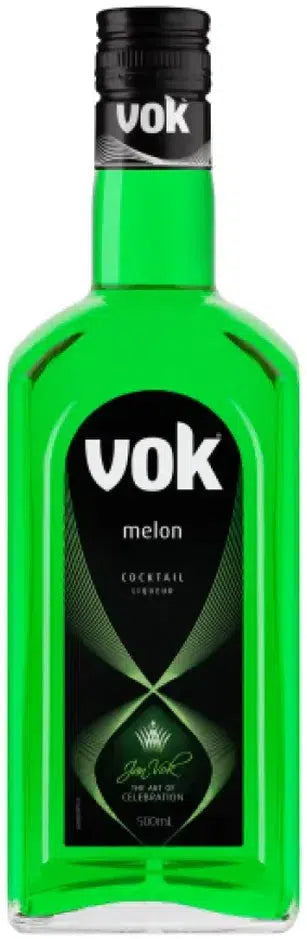 Vok Melon Liqueur 500ml-Spirits-Vok-[afterpay_alcohol_delivery]-[buy_spirits_online]-[buy_wine_online]-Barrel & Batch