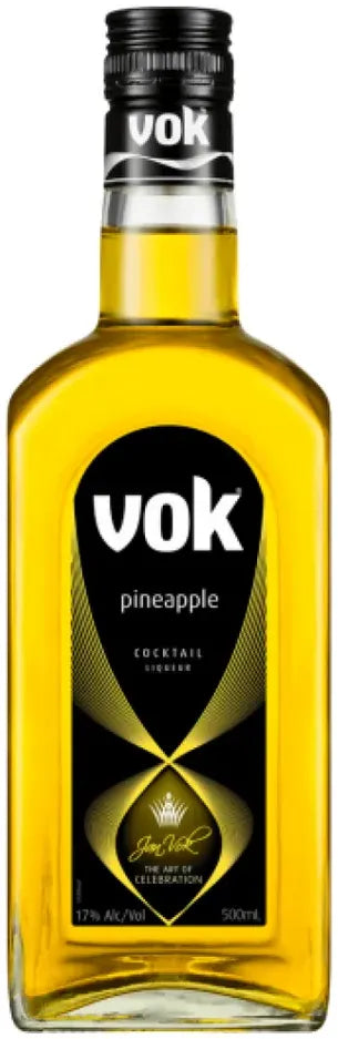 Vok Pineapple Liqueur 500ml-Spirits-Vok-[afterpay_alcohol_delivery]-[buy_spirits_online]-[buy_wine_online]-Barrel & Batch