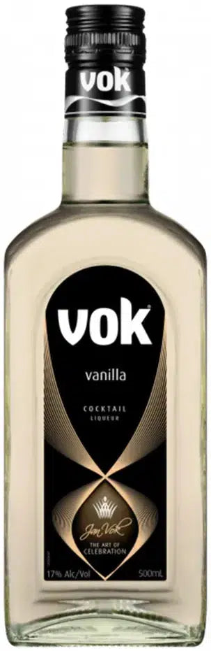 Vok Vanilla Liqueur 500ml-Spirits-Vok-[afterpay_alcohol_delivery]-[buy_spirits_online]-[buy_wine_online]-Barrel & Batch