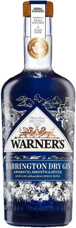 Warner's Harrington Dry Gin 700ml-Spirits-Warner's-[afterpay_alcohol_delivery]-[buy_spirits_online]-[buy_wine_online]-Barrel & Batch