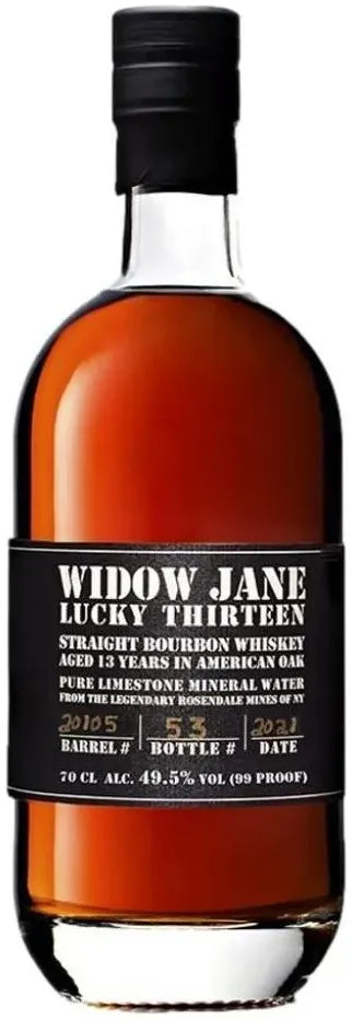 Widow Jane Lucky Thirteen Small Batch Bourbon Whiskey 750m-Spirits-Widow Jane-[afterpay_alcohol_delivery]-[buy_spirits_online]-[buy_wine_online]-Barrel & Batch