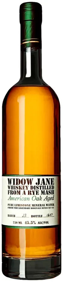 Widow Jane Rye Mash American Oak Aged Whiskey 700ml-Spirits-Widow Jane-[afterpay_alcohol_delivery]-[buy_spirits_online]-[buy_wine_online]-Barrel & Batch