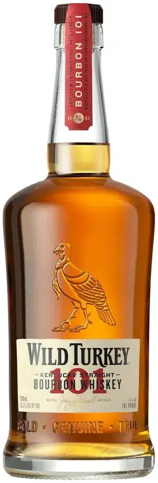 Wild Turkey 101 Bourbon Whiskey 700ml-Spirits-Wild Turkey-[afterpay_alcohol_delivery]-[buy_spirits_online]-[buy_wine_online]-Barrel & Batch