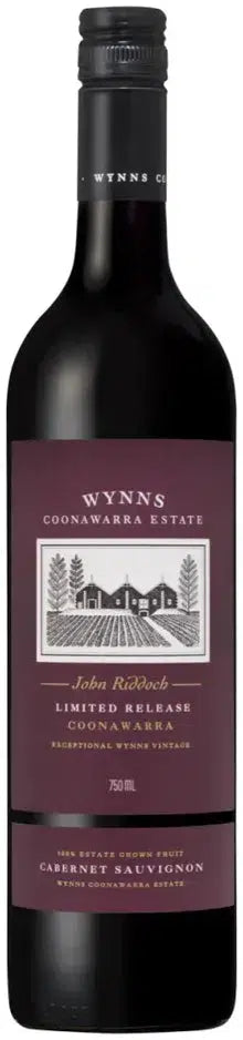 Wynns John Riddoch Cabernet Sauvignon 2019 750ml-Wine-Wynns-[afterpay_alcohol_delivery]-[buy_spirits_online]-[buy_wine_online]-Barrel & Batch