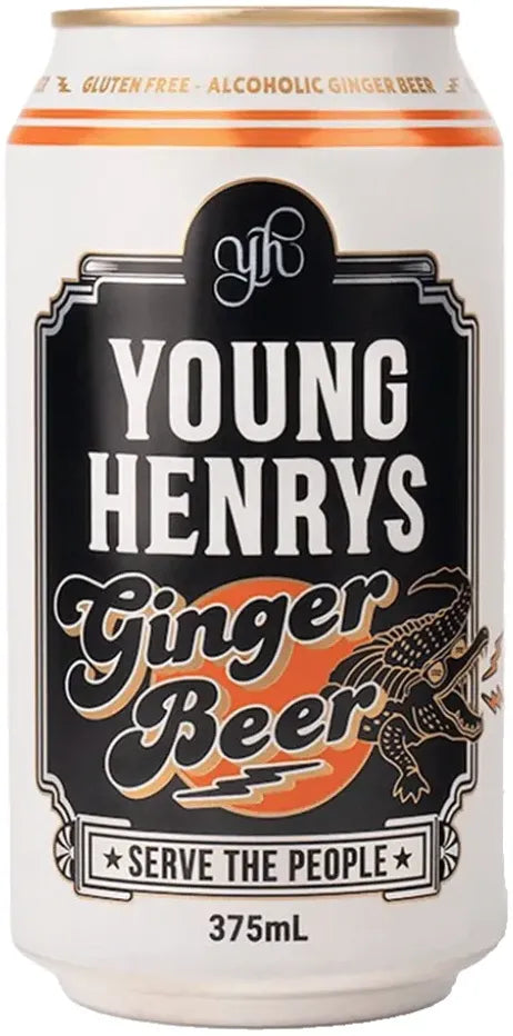 Young Henrys Ginger Beer 375ml-Beer-Young Henrys-[afterpay_alcohol_delivery]-[buy_spirits_online]-[buy_wine_online]-Barrel & Batch