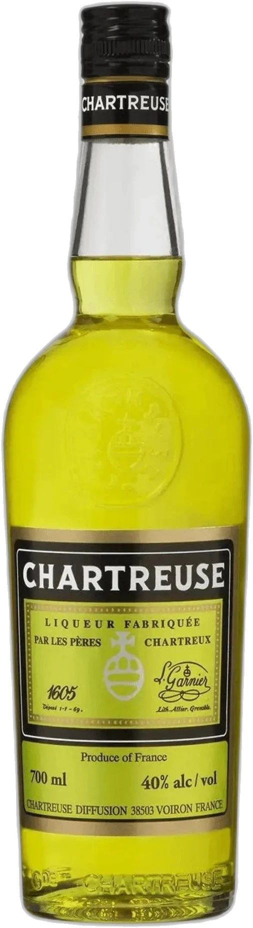 Chartreuse Yellow Liqueur 700ml bottle