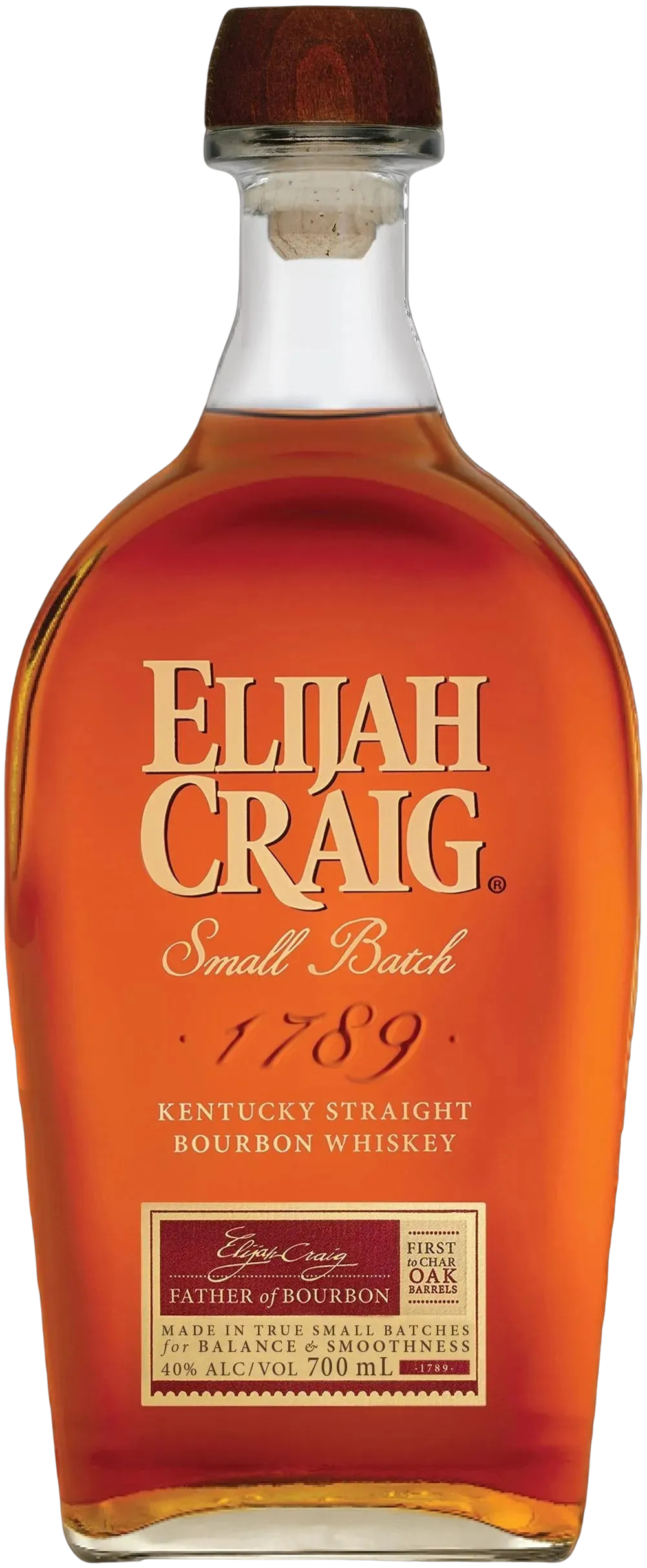 Heaven Hill Distillery Elijah Craig Small Batch Bourbon Whiskey 40% 700ml