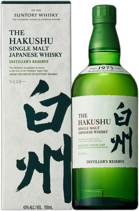 Hakushu Distiller's Reserve Single Malt Japanese Whisky 700ml bottle