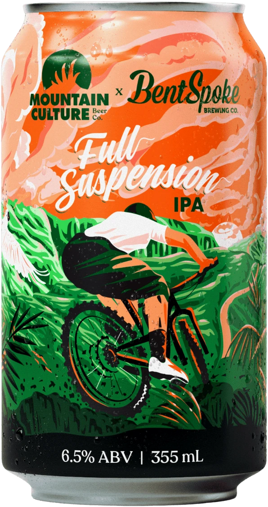 Mountain Culture Beer Co Full Suspension 6.5% 16 Pack Cans 355ml