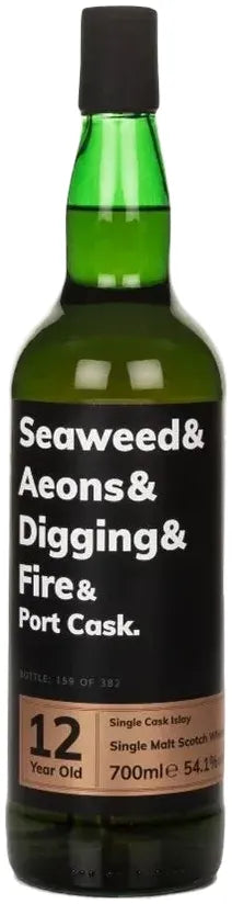 Seaweed & Aeons & Digging & Fire & Port 12 Year Old Single Cask Whisky 700ml