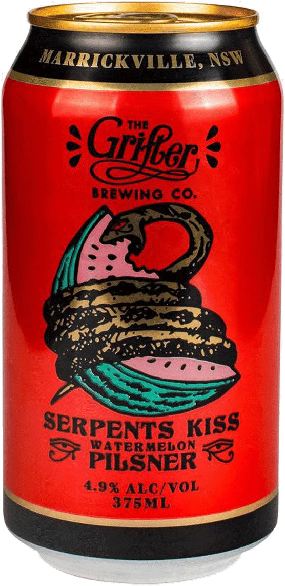 The Grifter Brewing Co. Serpents Kiss 4.9% 24 Pack Cans 375ml